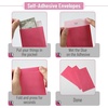 image:imageMr Pen Money Envelopes for Cash Bulk 65 x 35 200 Pack Kraft Paper  Money Envelopes for Cash BudgetingColorful