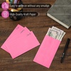 image:imageMr Pen Money Envelopes for Cash Bulk 65 x 35 200 Pack Kraft Paper  Money Envelopes for Cash BudgetingLight Pink