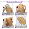 image:imageMr Pen Money Envelopes for Cash Bulk 65 x 35 200 Pack Kraft Paper  Money Envelopes for Cash BudgetingNatural Gift Design