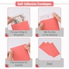 image:imageMr Pen Money Envelopes for Cash Bulk 65 x 35 200 Pack Kraft Paper  Money Envelopes for Cash BudgetingRed Clay