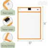 image:imageMr Pen Reusable Dry Erase Pocket Sleeves 10 x 14 12 Pack Black  Clear Plastic Sheet Protectors Teacher School Classroom SuppliesAutumn
