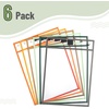 image:imageMr Pen Reusable Dry Erase Pocket Sleeves 10 x 14 12 Pack Black  Clear Plastic Sheet Protectors Teacher School Classroom SuppliesAutumn