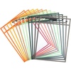 image:imageMr Pen Reusable Dry Erase Pocket Sleeves 10 x 14 12 Pack Black  Clear Plastic Sheet Protectors Teacher School Classroom SuppliesAutumn