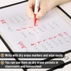image:imageMr Pen Reusable Dry Erase Pocket Sleeves 10 x 14 12 Pack Black  Clear Plastic Sheet Protectors Teacher School Classroom SuppliesBlack