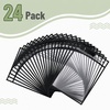 image:imageMr Pen Reusable Dry Erase Pocket Sleeves 10 x 14 12 Pack Black  Clear Plastic Sheet Protectors Teacher School Classroom SuppliesBlack
