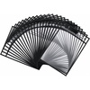 image:imageMr Pen Reusable Dry Erase Pocket Sleeves 10 x 14 12 Pack Black  Clear Plastic Sheet Protectors Teacher School Classroom SuppliesBlack