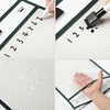 image:imageMr Pen Reusable Dry Erase Pocket Sleeves 10 x 14 12 Pack Black  Clear Plastic Sheet Protectors Teacher School Classroom SuppliesDesert Dusk