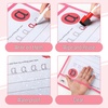 image:imageMr Pen Reusable Dry Erase Pocket Sleeves 10 x 14 12 Pack Black  Clear Plastic Sheet Protectors Teacher School Classroom SuppliesPink Shades
