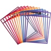 image:imageMr Pen Reusable Dry Erase Pocket Sleeves 10 x 14 12 Pack Black  Clear Plastic Sheet Protectors Teacher School Classroom SuppliesSunset