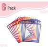 image:imageMr Pen Reusable Dry Erase Pocket Sleeves 10 x 14 12 Pack Black  Clear Plastic Sheet Protectors Teacher School Classroom SuppliesSunset