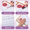 image:imageMr Pen Reusable Dry Erase Pocket Sleeves 10 x 14 12 Pack Black  Clear Plastic Sheet Protectors Teacher School Classroom SuppliesVintage