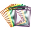 image:imageMr Pen Reusable Dry Erase Pocket Sleeves 10 x 14 12 Pack Black  Clear Plastic Sheet Protectors Teacher School Classroom SuppliesVintage