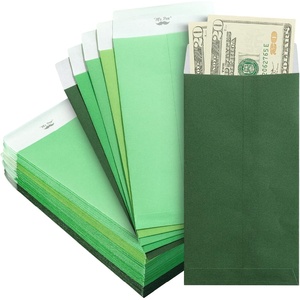 image:imageMr Pen Money Envelopes for Cash Bulk 65 x 35 200 Pack Kraft Paper  Money Envelopes for Cash BudgetingGreen Shades