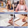 image:imageMr Pen Dotted Journal Notebook A557 x 84 160 PagesBrown