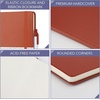 image:imageMr Pen Dotted Journal Notebook A557 x 84 160 PagesBrown
