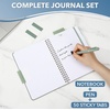 image:imageMr Pen Dotted Spiral Journal Notebook Set A5 57x79 160 PagesGreen