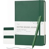 image:imageMr Pen Dotted Journal Notebook A557 x 84 160 PagesDark Green