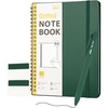 image:imageMr Pen Dotted Spiral Journal Notebook Set A5 57x79 160 PagesDark Green