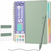 image:imageMr Pen Hardcover Spiral Journal Notebook With Removable Dividers amp TabsGreen
