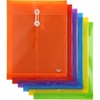 image:imageMr Pen Plastic Envelopes with String Tie Closure 6 Pack Letter A4 Size