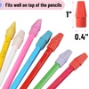 image:imageMr PenBulk Pencil Top Erasers 1000 Pack Colorful LatexFreeColorful