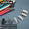 image:imageMr PenBulk Pencil Top Erasers 1000 Pack Colorful LatexFreeGrayscale