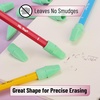 image:imageMr PenBulk Pencil Top Erasers 1000 Pack Colorful LatexFreeGreen