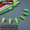 image:imageMr PenBulk Pencil Top Erasers 1000 Pack Colorful LatexFreeGreen Shades