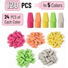 image:imageMr PenBulk Pencil Top Erasers 1000 Pack Colorful LatexFreeNeon