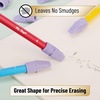image:imageMr PenBulk Pencil Top Erasers 1000 Pack Colorful LatexFreePurple