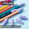 image:imageMr PenBulk Pencil Top Erasers 1000 Pack Colorful LatexFreePurple