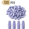 image:imageMr PenBulk Pencil Top Erasers 1000 Pack Colorful LatexFreePurple