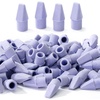 image:imageMr PenBulk Pencil Top Erasers 1000 Pack Colorful LatexFreePurple