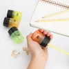 image:imageMr Pen Manual Pencil Sharpener 6 Pack Colorful Dual HolesCitrus