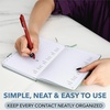 image:imageMr Pen Address Book with Alphabetical Tabs Small HardcoverGreen