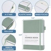 image:imageMr Pen Address Book with Alphabetical Tabs Small HardcoverGreen