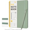 image:imageMr Pen Graph Grid Spiral Journal Notebook Set A5 57 x 79 160 PageGreen