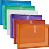 image:imageMr Pen Plastic Envelopes with String Tie Closure 6 pcs 116 Expansion