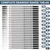 image:imageMr Pen Drawing Sketching Pencil Set 24 Pack Hardness Grades 12B10H