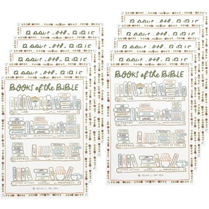 image:imageMr Pen Books of the Bible Tracker Sticker 10 pcs Bible Reading Progress